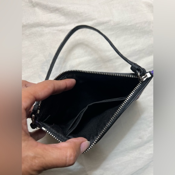 Coach Bramble Rose leather top Zip wristlet 💖 - Picture 2 of 6